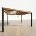 Motorized Louvered Pergola Built for All-Season Comfort, Adjustable Slats, Weather Protection, Outdoor Living