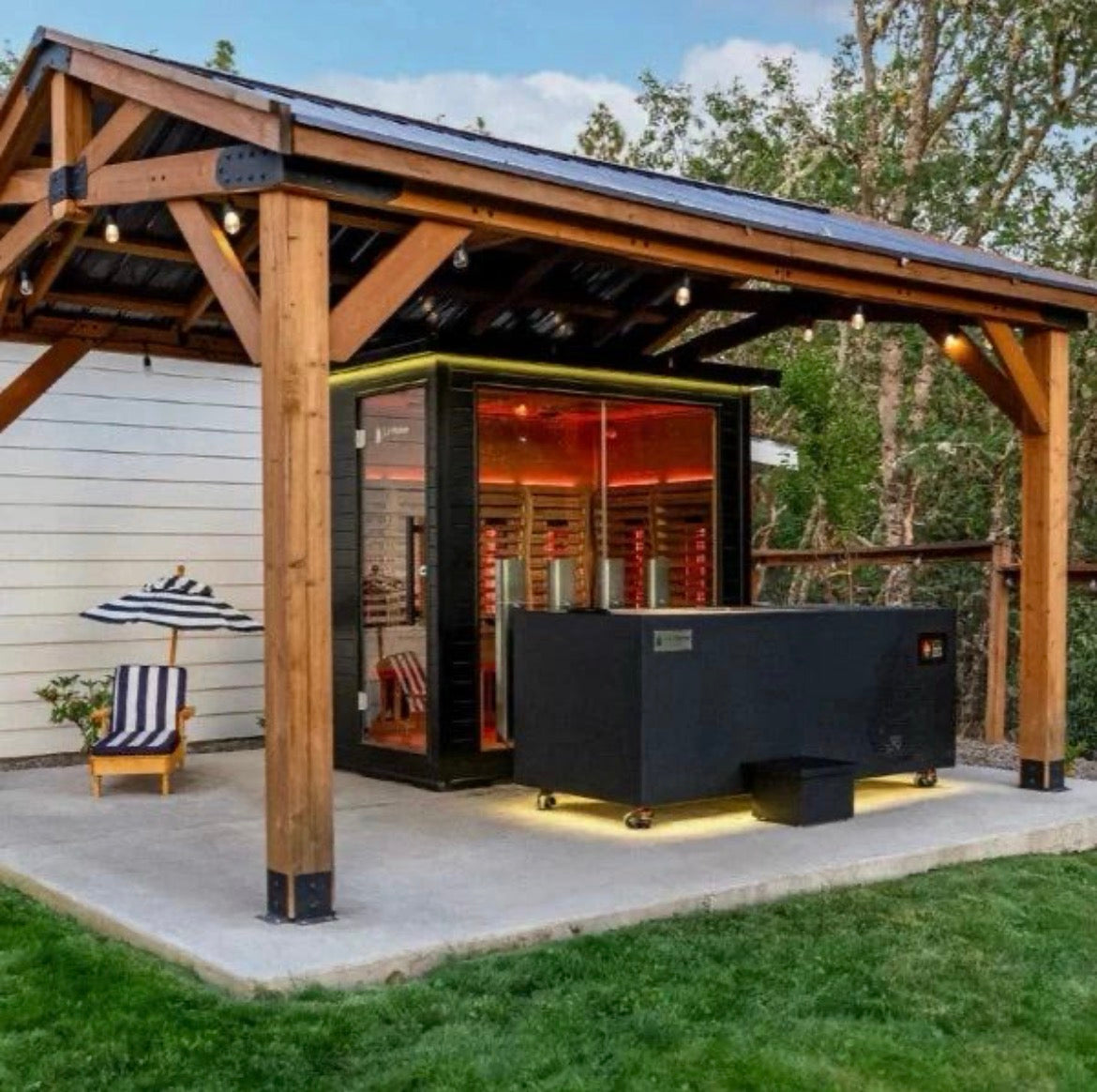 Steel Roof Gazebo