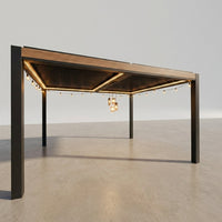 Modern Luxury Pergola — Studio Shot