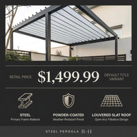 Steel Pergola — Results & Stats