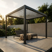 Steel Pergola — Studio Shot