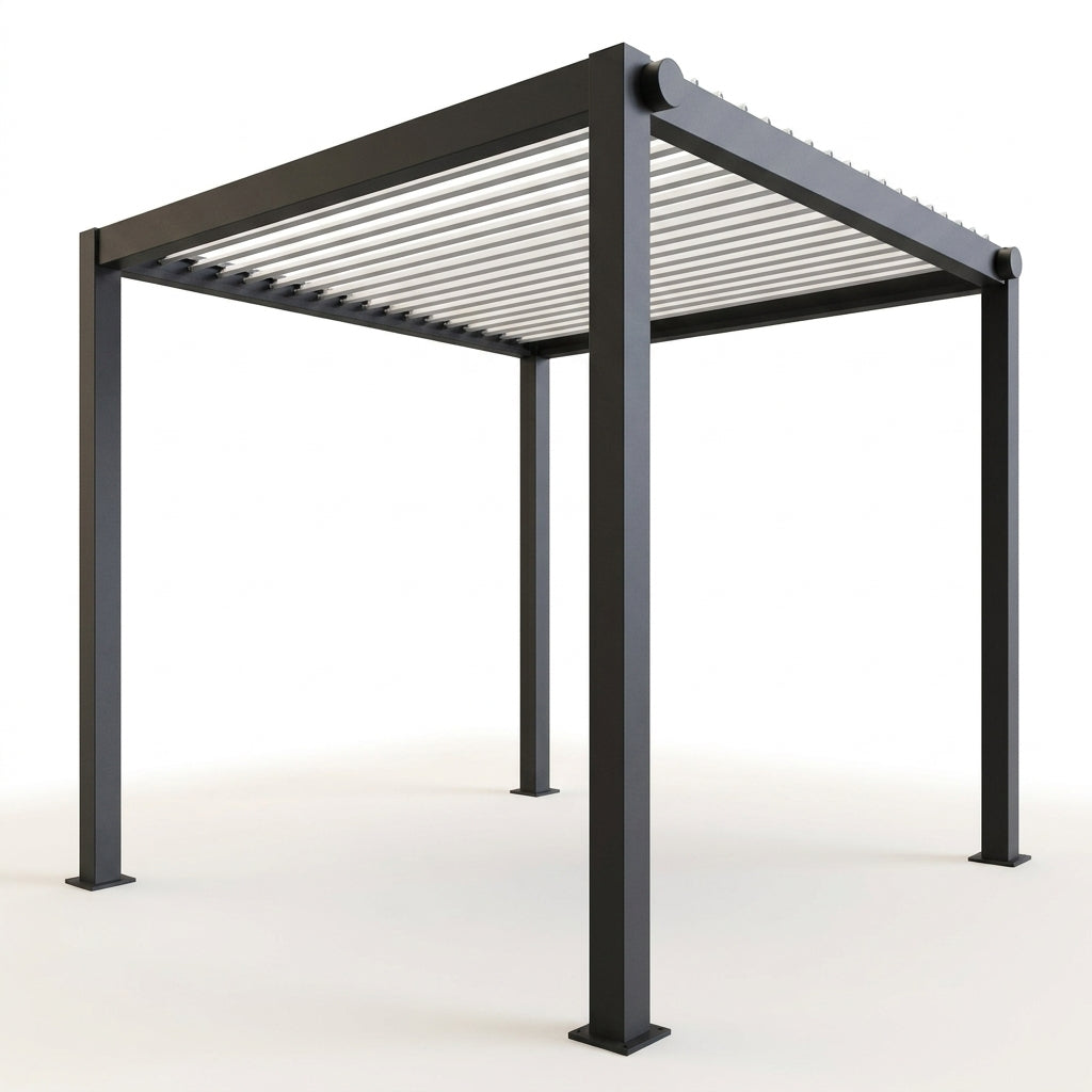 Steel Pergola — Studio Shot