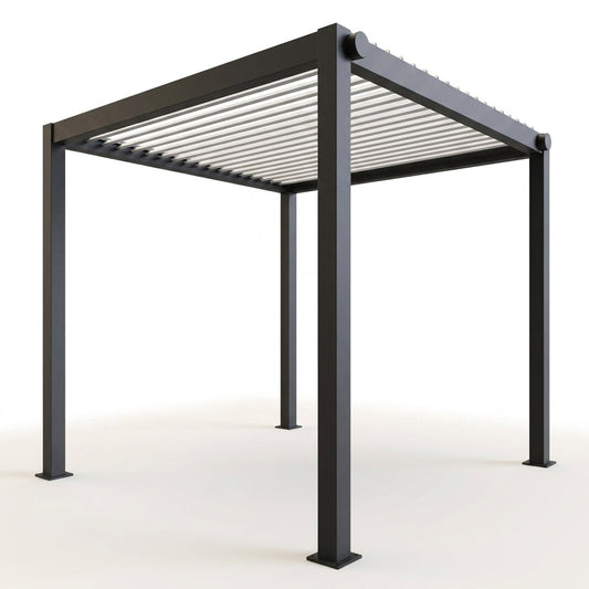 Steel Pergola — Studio Shot