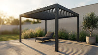 Steel Pergola — Lifestyle