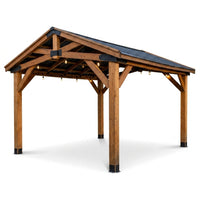Steel Roof Gazebo — Studio Shot